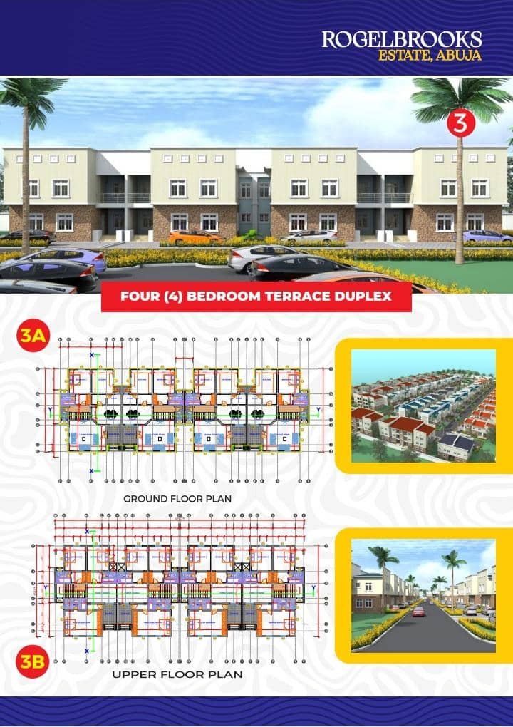 4-BEDROOM TERRACE DUPLEX FOR SALE